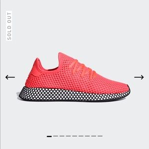 Adidas - DEERUPT RUNNER SHOES - Turbo - size 11.5